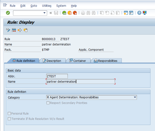 SAP ABAP Central Automatic Partner Determination for Quality notification