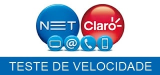 Teste de Velocidade NET Claro