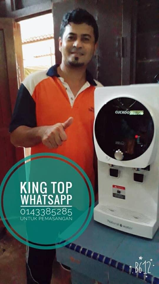 Pemasangan Cuckoo KingTop Water Filter di Masjid Tanah, Melaka