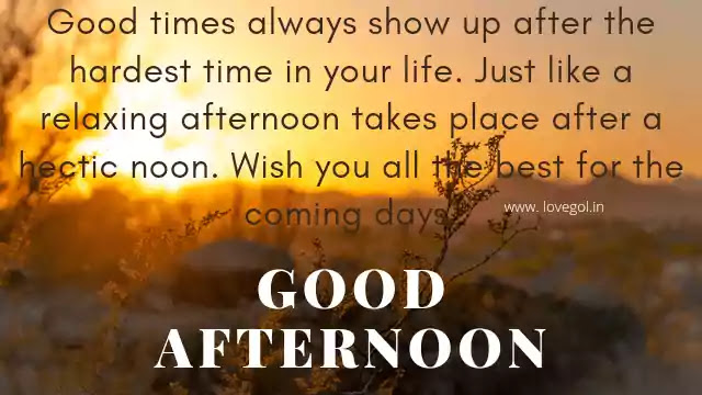 110+ Good Afternoon Messages, Quotes and Images