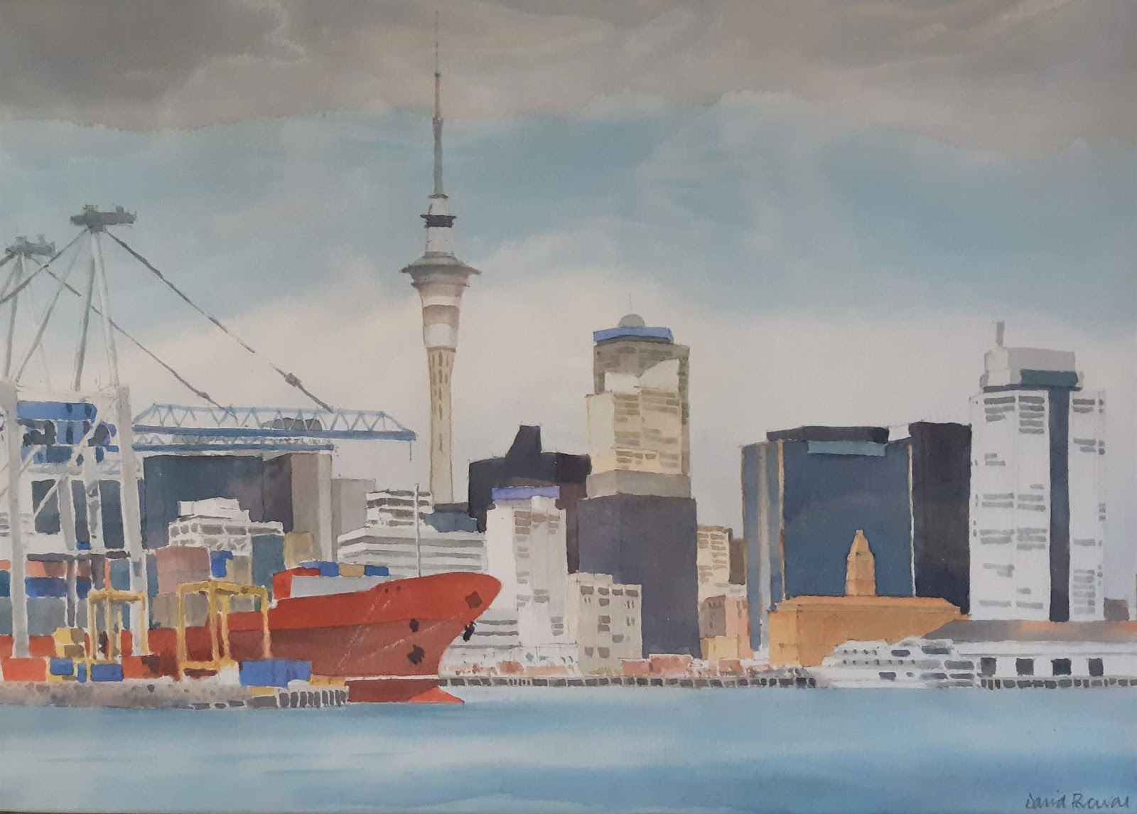 Watercolours by David Percival Watercolours for Sale