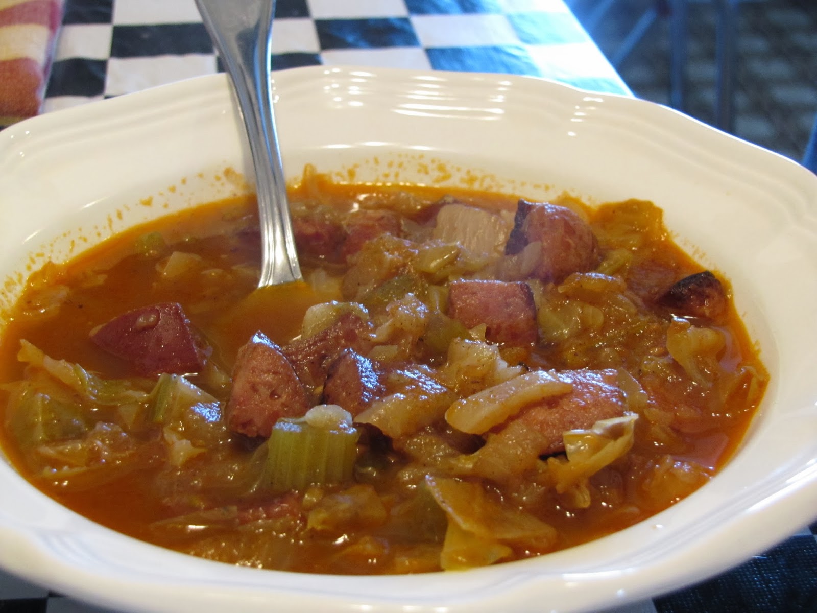 Kielbasa, Turnip & Cabbage Soup