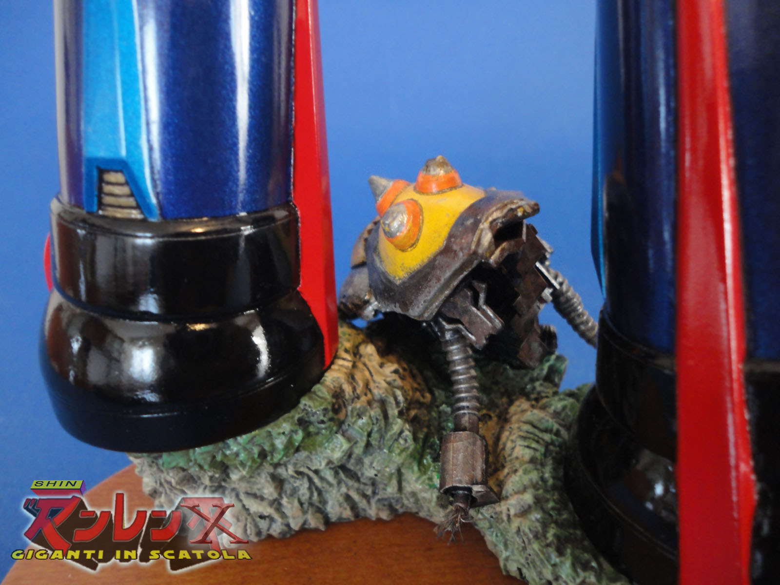 RoboX: Modelling #3: GRENDIZER (Goldrake) model kit resina (1)