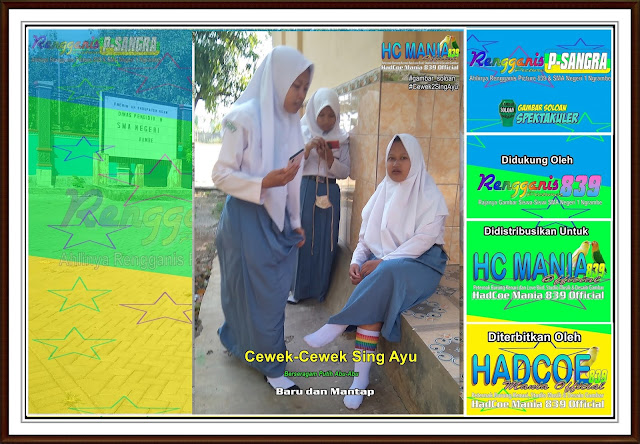 Gambar Soloan Spektakuler - Gambar Siswa-Siswi SMA Negeri 1 Ngrambe Cover Putih Abu-abu - 11 RG