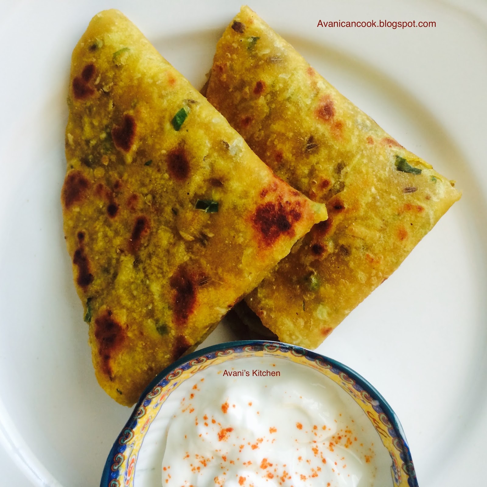 Avani's Kitchen Cauliflower Thepla/ Cauliflower Indian Bread/Roti