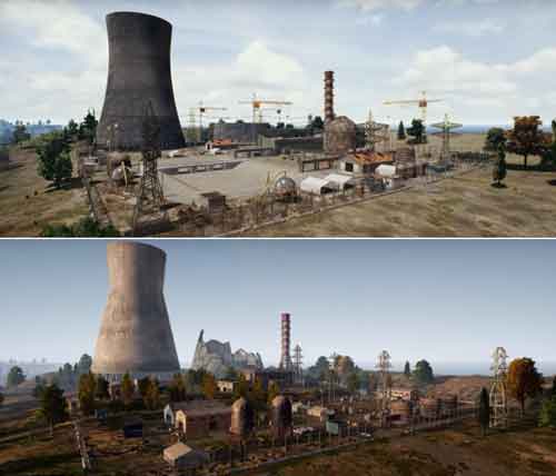 update map erangel 2.0 pubg mobile Mylta Power foto before after map erangel 2.0 pubg mobile