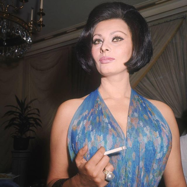Sophia Loren Stunning vintage photos of the Italian classic beauty icon 1950s 1960s - 52