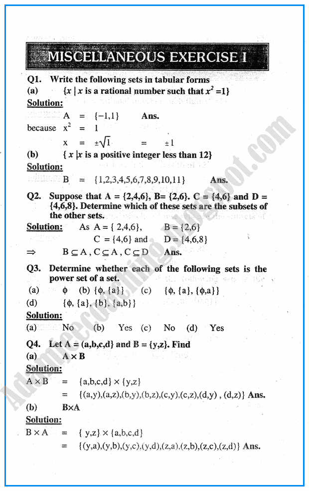 10th Grade Math Questions