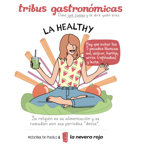 tribus gastronomicas healthies