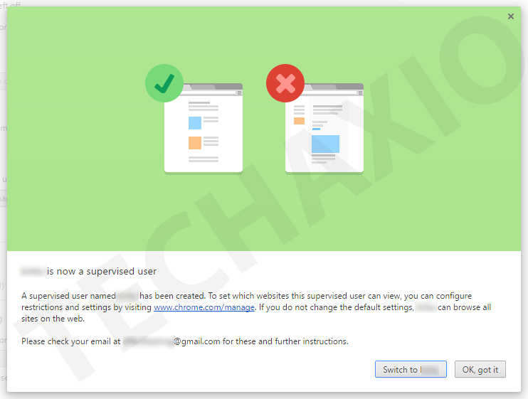 Supervised users Supervised users