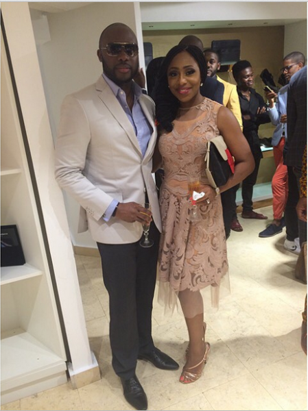 Welcome to Joy Tammy's Blog: Dakore Akande & Husband, Olumide Spotted ...