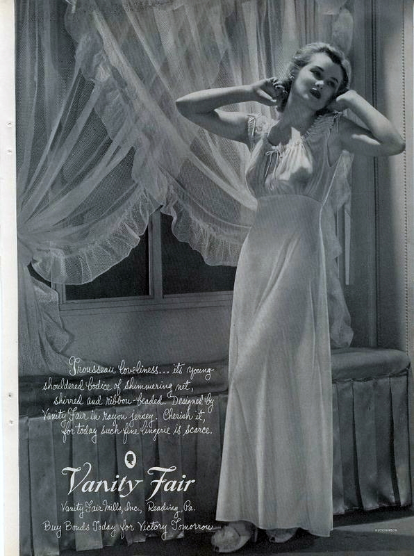 Vintage Vanity Fair Ads. 