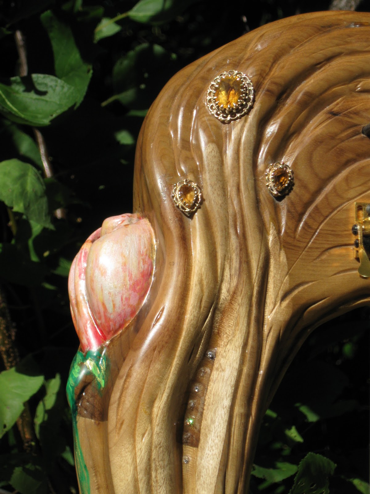 The Custom Harp builder, Glenn J. Hill of Mountain Glen Harps: June 2011