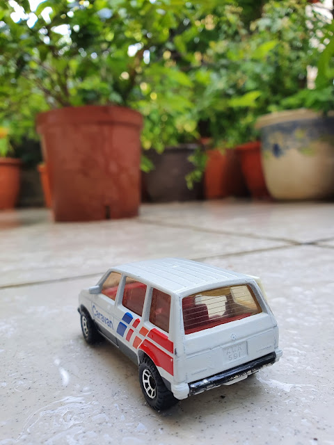 1984年火柴盒小汽車，道奇 Dodge Caravan，1984 Matchbox Dodge Caravan