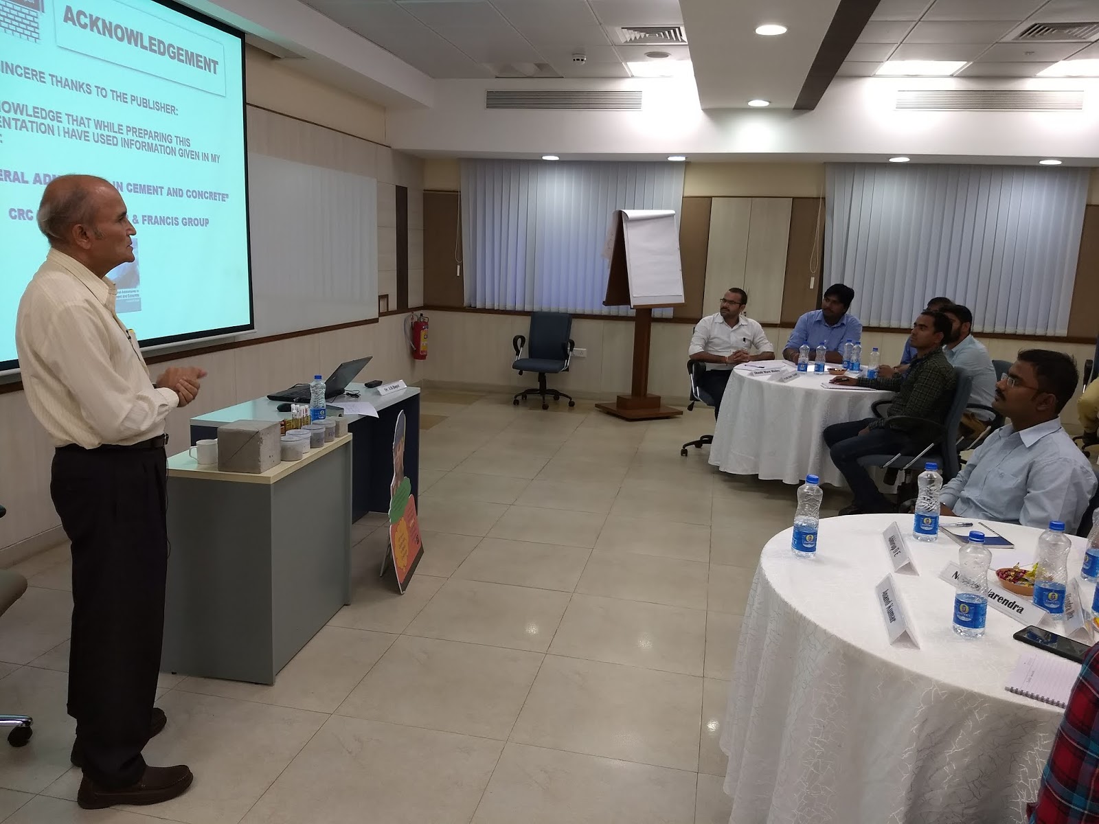 Professional Training Cement and Concrete L&T Training Course on