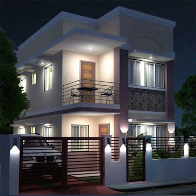 2 Storey Minimalist House Designs