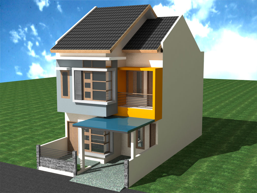 Model Atap Rumah  Minimalis  2  Lantai  Desain Rumah 