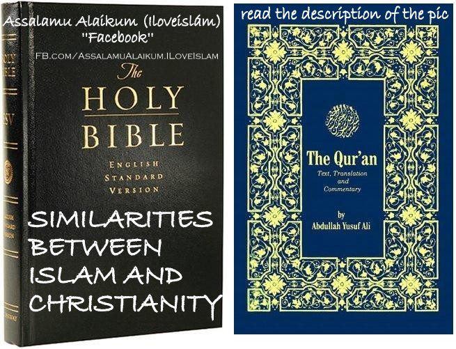 SIMILARITIES BETWEEN ISLAM AND CHRISTIANITY