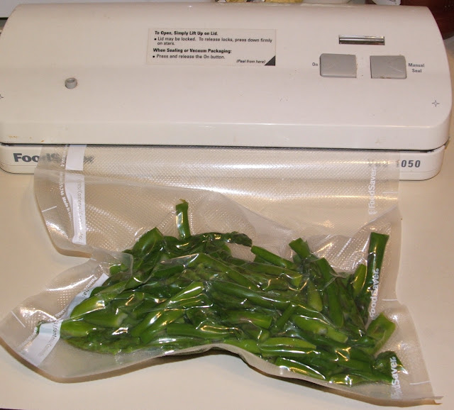 God's Growing Garden Freezing Asparagus