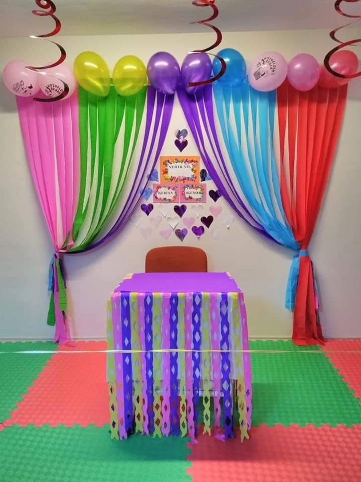 llamativas decoraciones de fiesta con