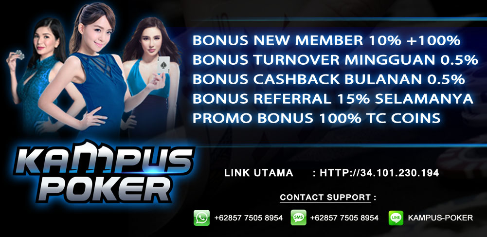 KAMPUSPOKER - Judi Poker Online Terpercaya