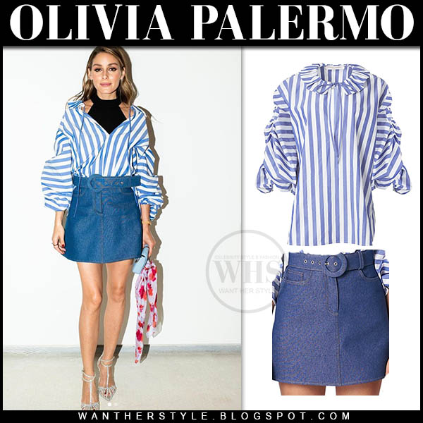 Olivia Palermo's Stylish Denim-on-Denim Look