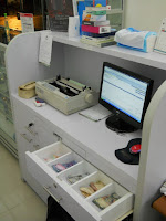 Meja CS - Meja Customer Service - Front Desk - Meja Kasir