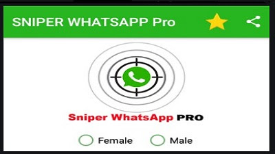 Aplikasi WhatsApp Sniper