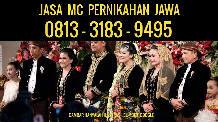 081331839495 Pranatacara Bahasa Jawa Mantenan