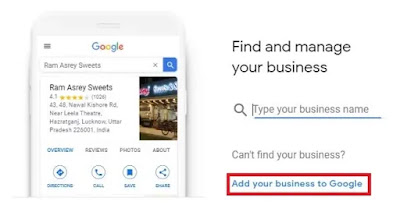 Google My Business: step by step guide to create a perfect profile 2 Google My Business Guide: Pointing Add your business to Google option