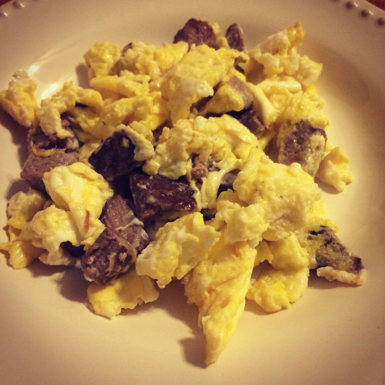 Little Cook in the Big City: Filet of Beef Scrambled Eggs