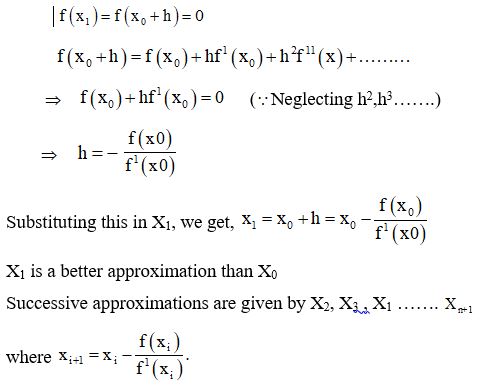 Ultratechbits Computer Science Mathematics C Program To Find The Roots Of An Equation Using Newton Raphson Method
