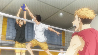 ハイキュー!! アニメ 2期15話 | 条善寺高校 照島遊児 | HAIKYU!! JOHZENJI HIGH Terushima Yuji
