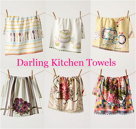 Dishie Anthropologie Kitchen Towels