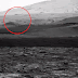 NASA's Mars rover captures a faint almost ghostly 'dust devil' as it moves across the surface of the Red Planet