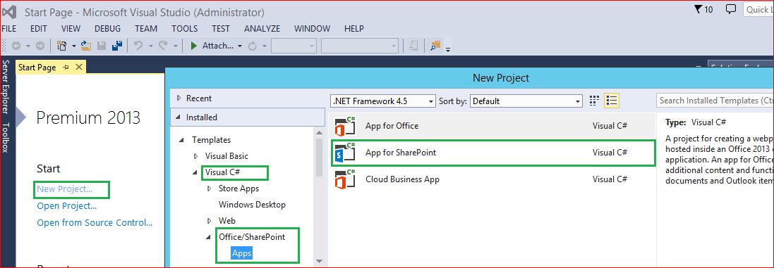 Tech Lounge for SharePoint, BI and .Net: Developing a SharePoint Hosted App