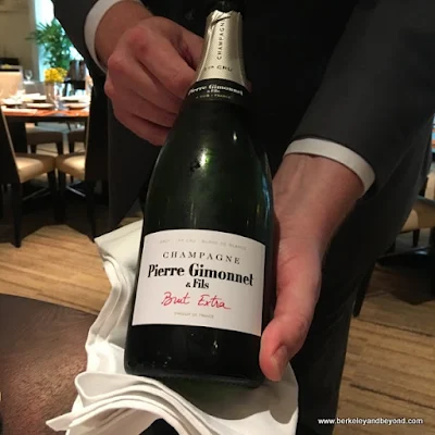 Pierre Gimonnet & Fils Champagne at Campton Place Restaurant in San Francisco, California