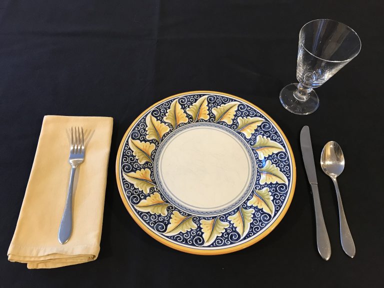 Semi Formal Table Setting