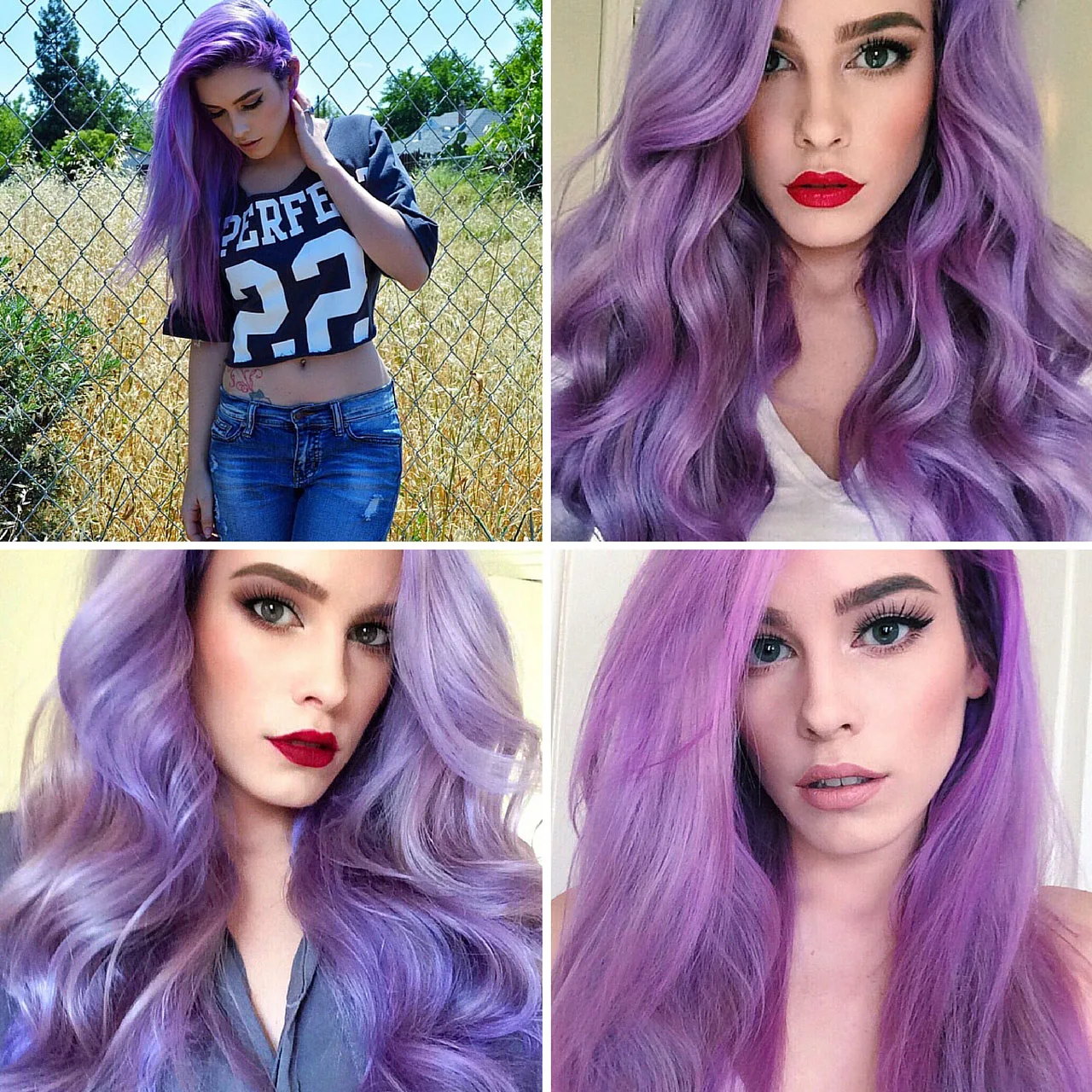 violet hair color