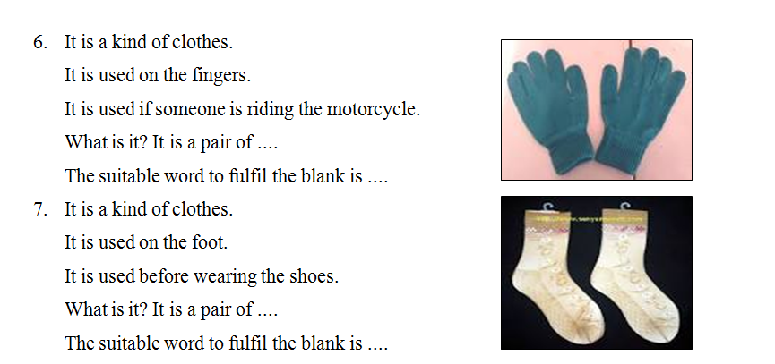 Contoh Soal Uh2 Bahasa Inggris Kelas 3 Sd Mi Tema 6 Clothes And Colours Semester 2