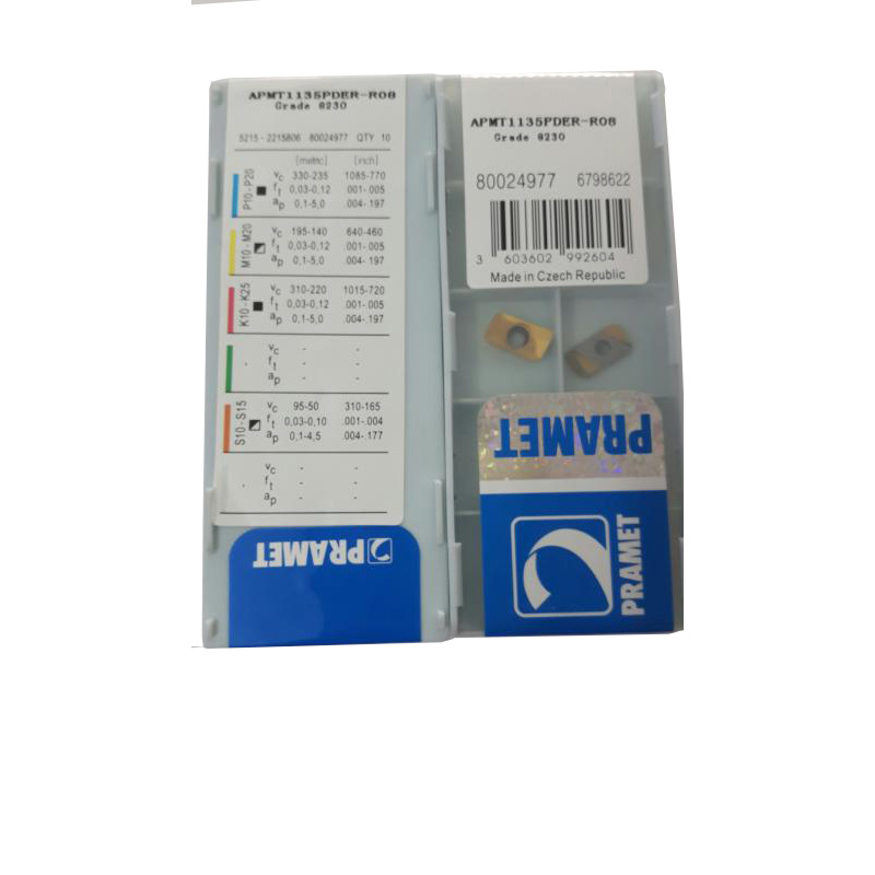 Mảnh dao APMT 1135PDER – R08 Grade 8230, Dụng cụ cắt giá rẻ