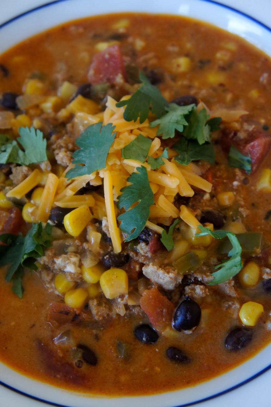 Savory Sweet and Satisfying Jalapeño Popper Turkey Chili