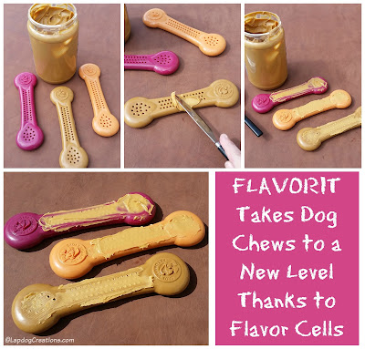 Flavorit takes dogs chews to a new level thanks to unique Flavor Cells #MadeinUSA #DogChew #Flavorit #LapdogCreations ©LapdogCreations