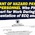 Grant of Hazard Pay to DepEd Personnel who Physically Report for Work during ECQ and MECQ (DM 32, s. 2021)