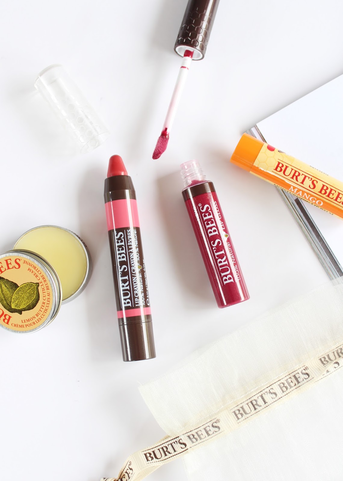BURT'S BEES Cuticle Cream, Lip Balm, Lip Gloss + Lip Crayon Reviews