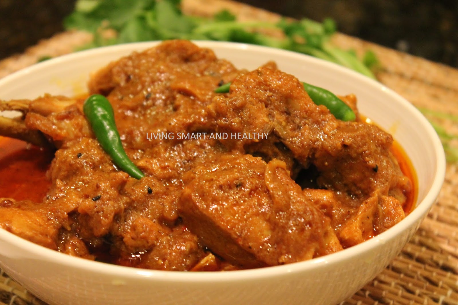 Achari Chicken / Pickled Chicken Curry Living Smart And Healthy