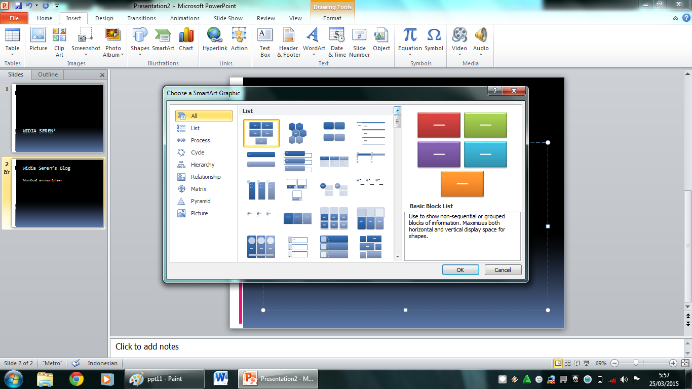Microsoft powerpoint цветовые схемы