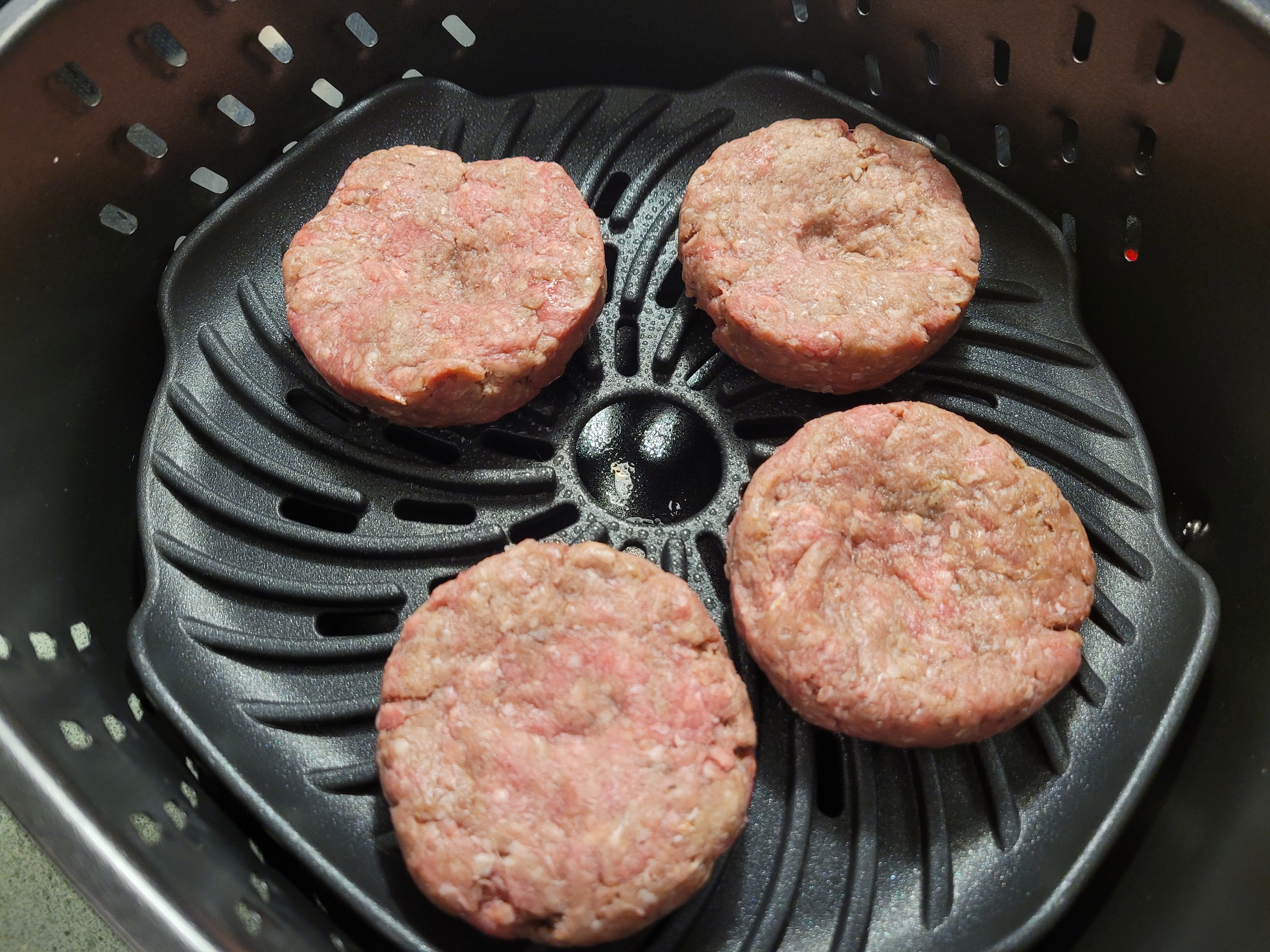 "So what are you making for dinner?" Air Fryer Hamburgers