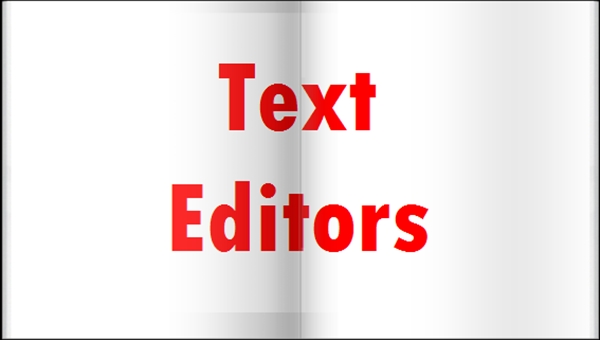 Text Editors