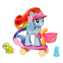 My Little Pony Riding Along Bonus Set Rainbow Dash Brushable Pony